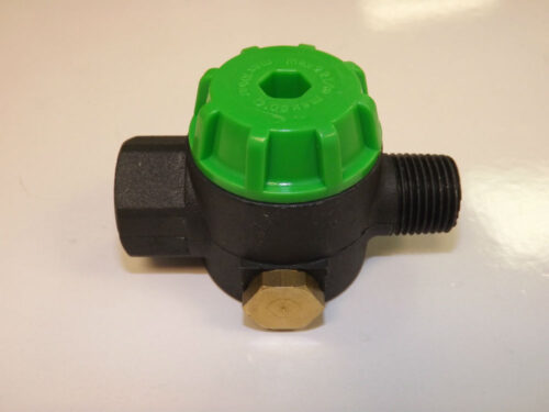Inline Filter, 1/2"Fpt, 40 Mesh/Green Cap