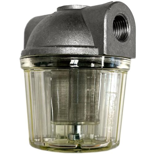 Fuel Filter Clear 1/4 NPT
