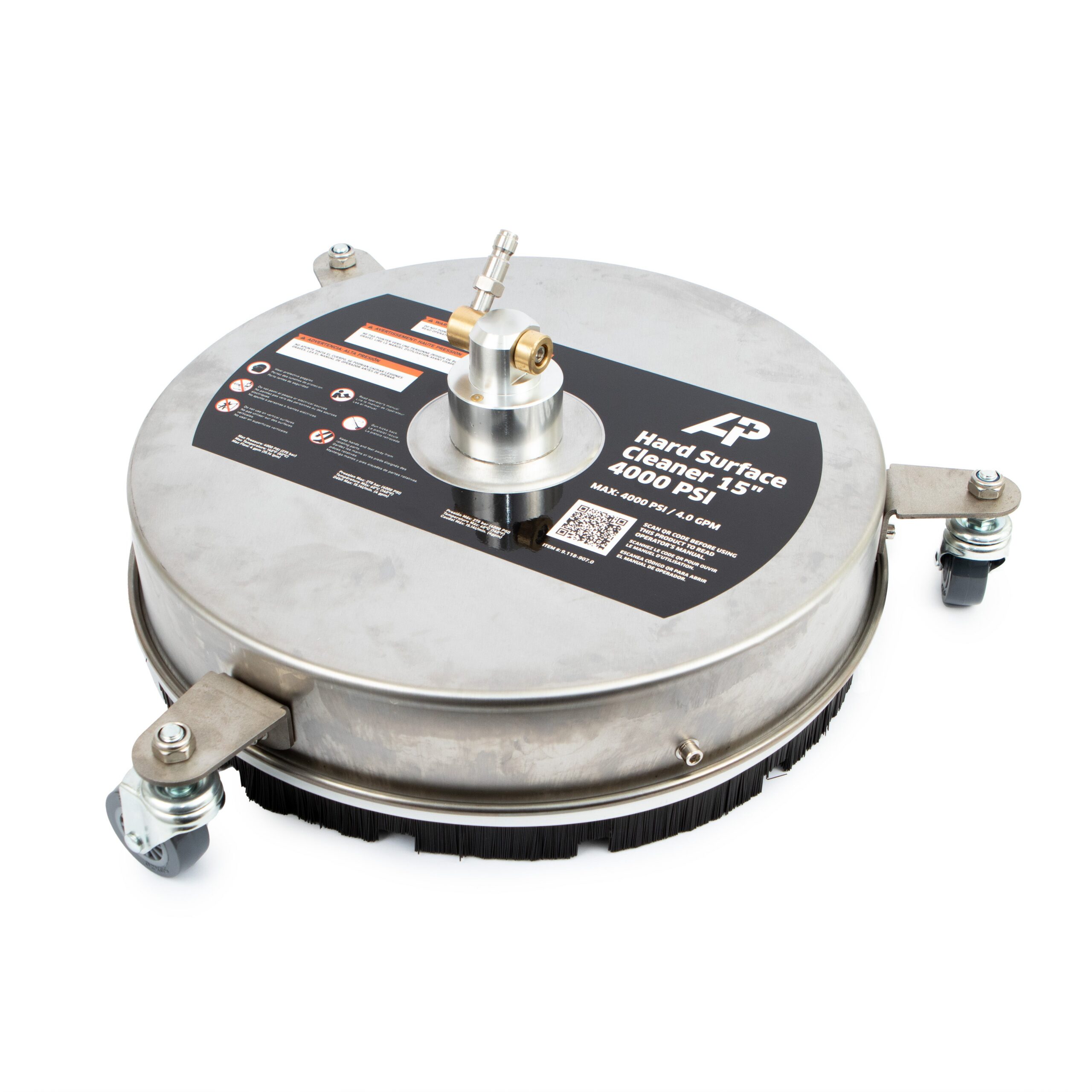 Stainless Steel 15" Surface Cleaner - Image 3